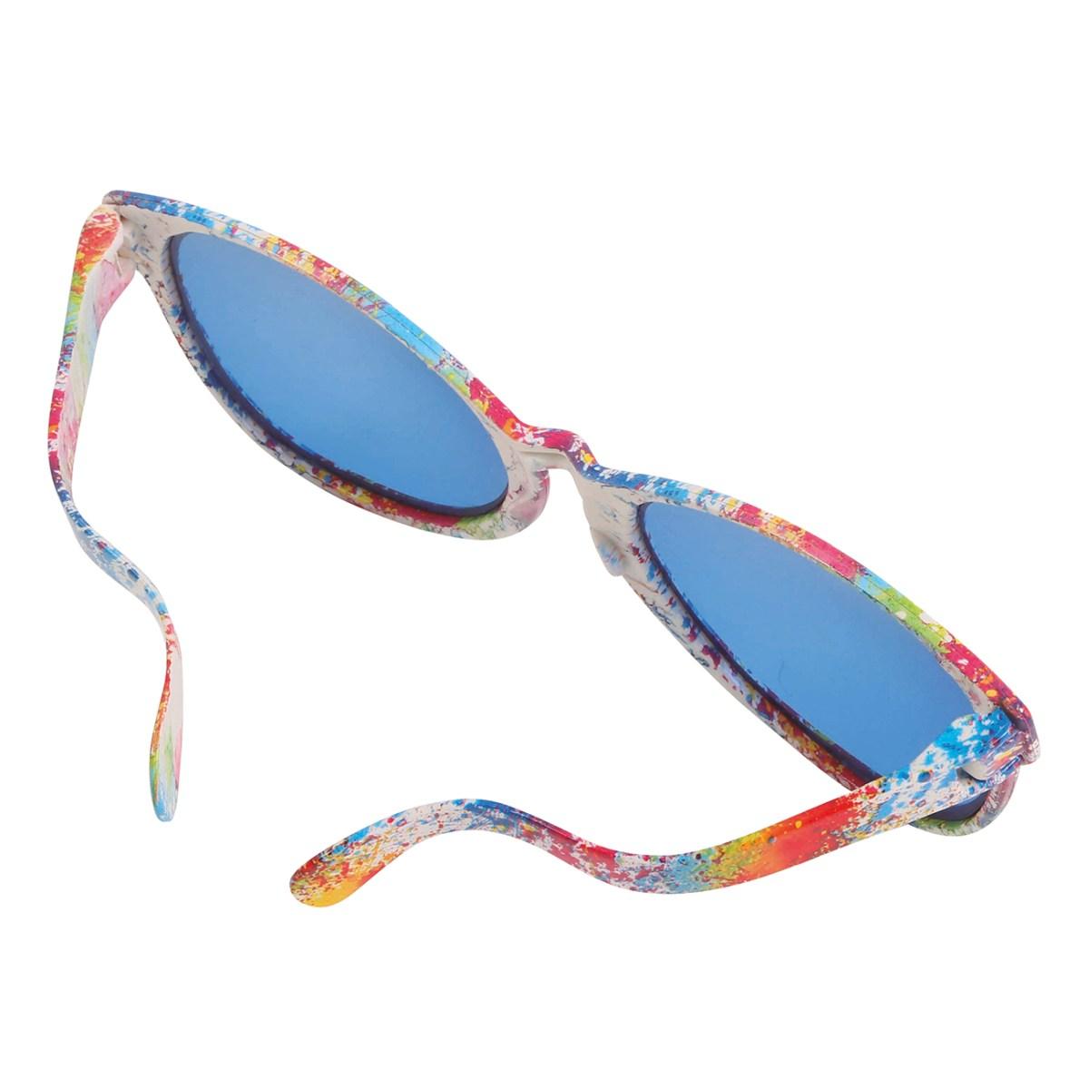 Occhiali Clown Maxi Con Fiori |Guirca