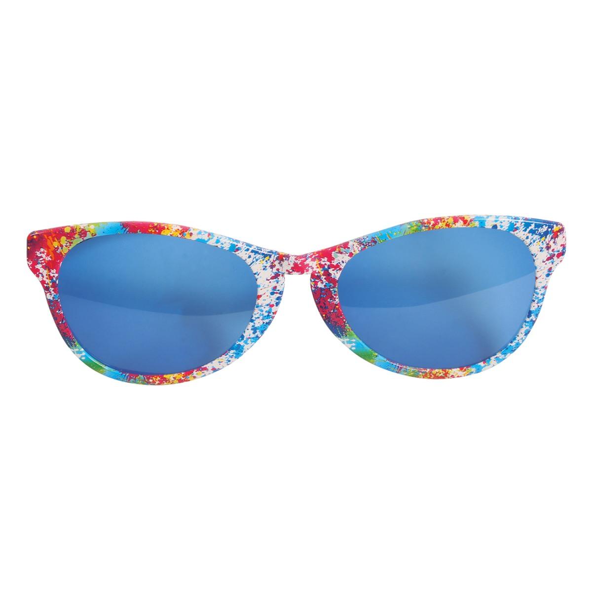 Occhiali Clown Maxi Con Fiori |Guirca