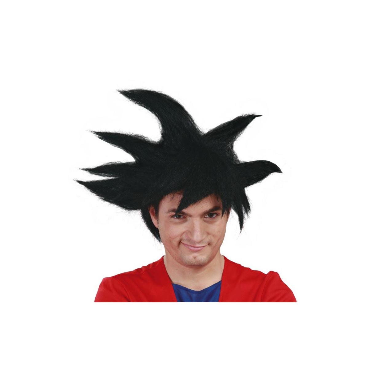 Parrucca Guerriero Dragon Ball Nera |Guirca