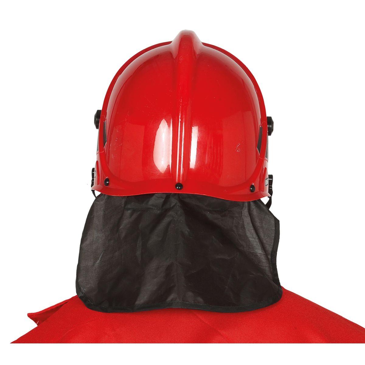 Elmo Vigile Del Fuoco Capo Rosso |Guirca