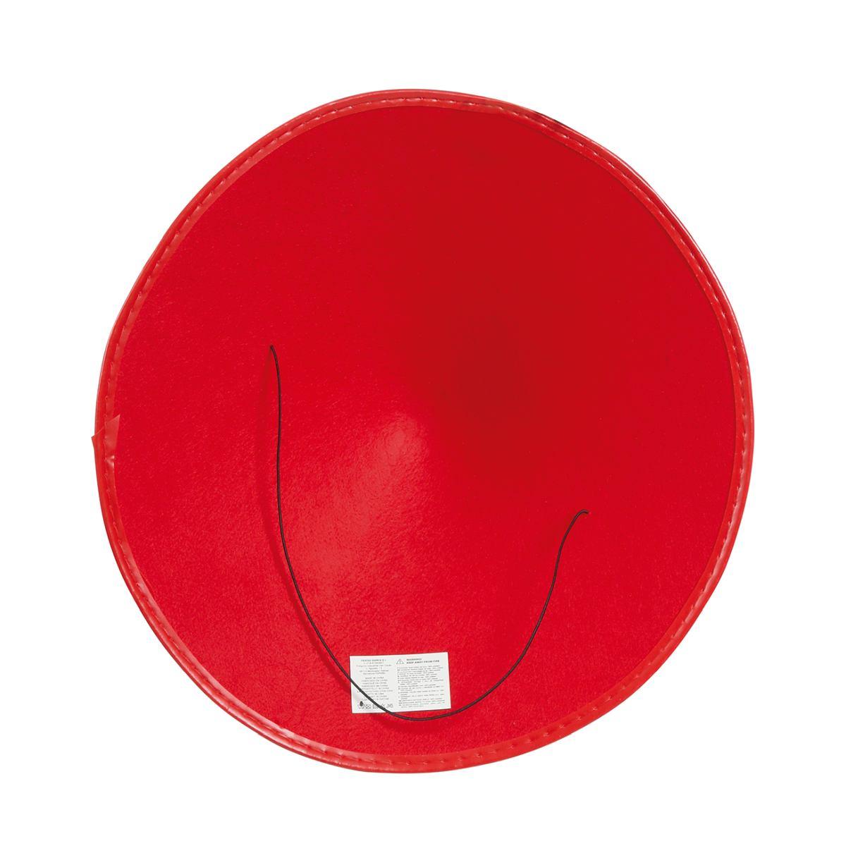 Cappello Cinese Rosso Con Decori |Guirca