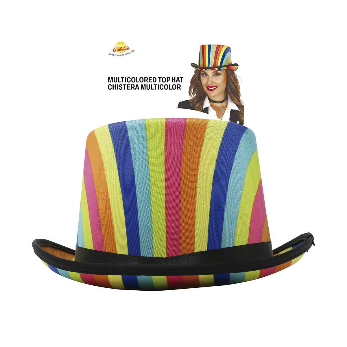 Cappello Cilindro Multicolor |Guirca