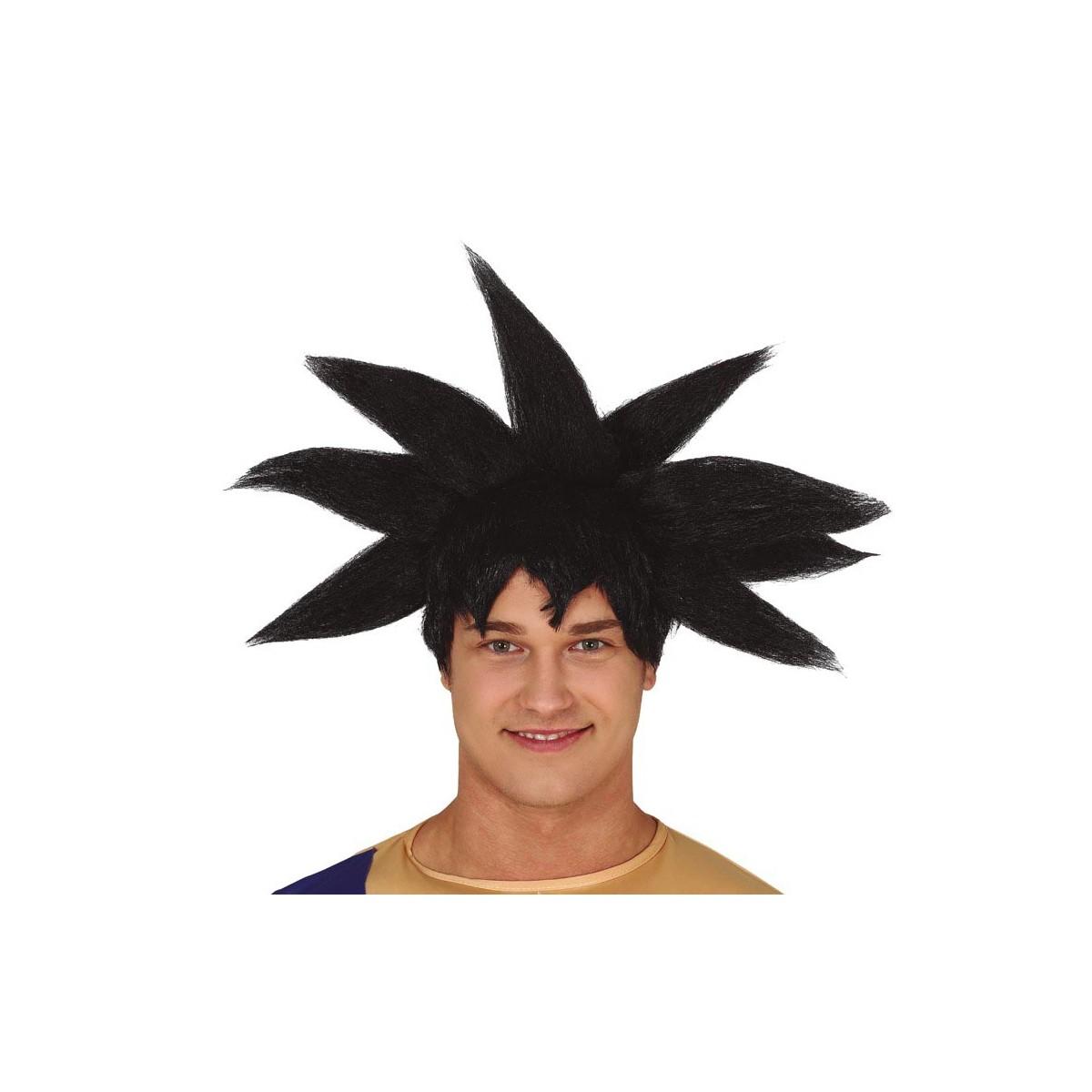 Parrucca Guerriero Dragon Ball Nera |Guirca