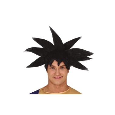Parrucca Guerriero Dragon Ball Nera |Guirca