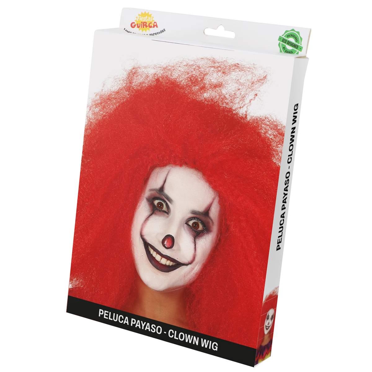 Parrucca Clown Clown Rossa |Guirca