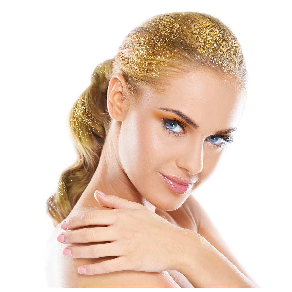 Spray Capelli Glitter Oro Ml.125 |Guirca