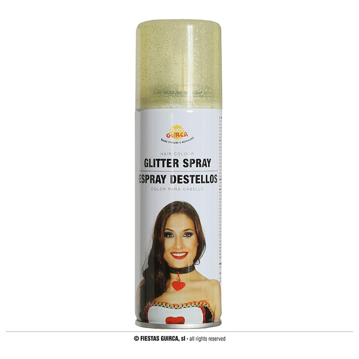 Spray Capelli Glitter Oro Ml.125 |Guirca