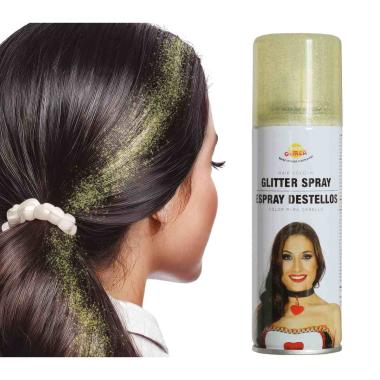 Spray Capelli Glitter Oro Ml.125 |Guirca
