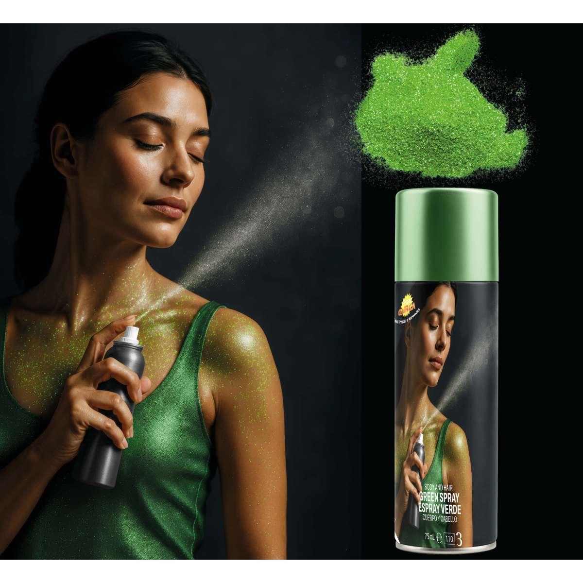 Trucco Spray Corpo Verde Ml.75 |Guirca