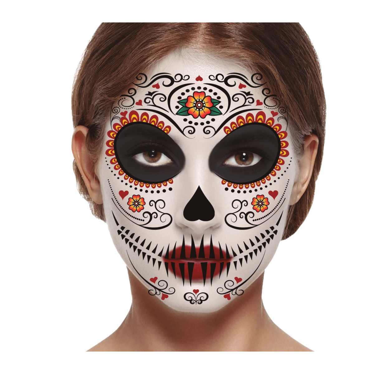 Tatuaggi Viso Rimovibili Catrina |Guirca