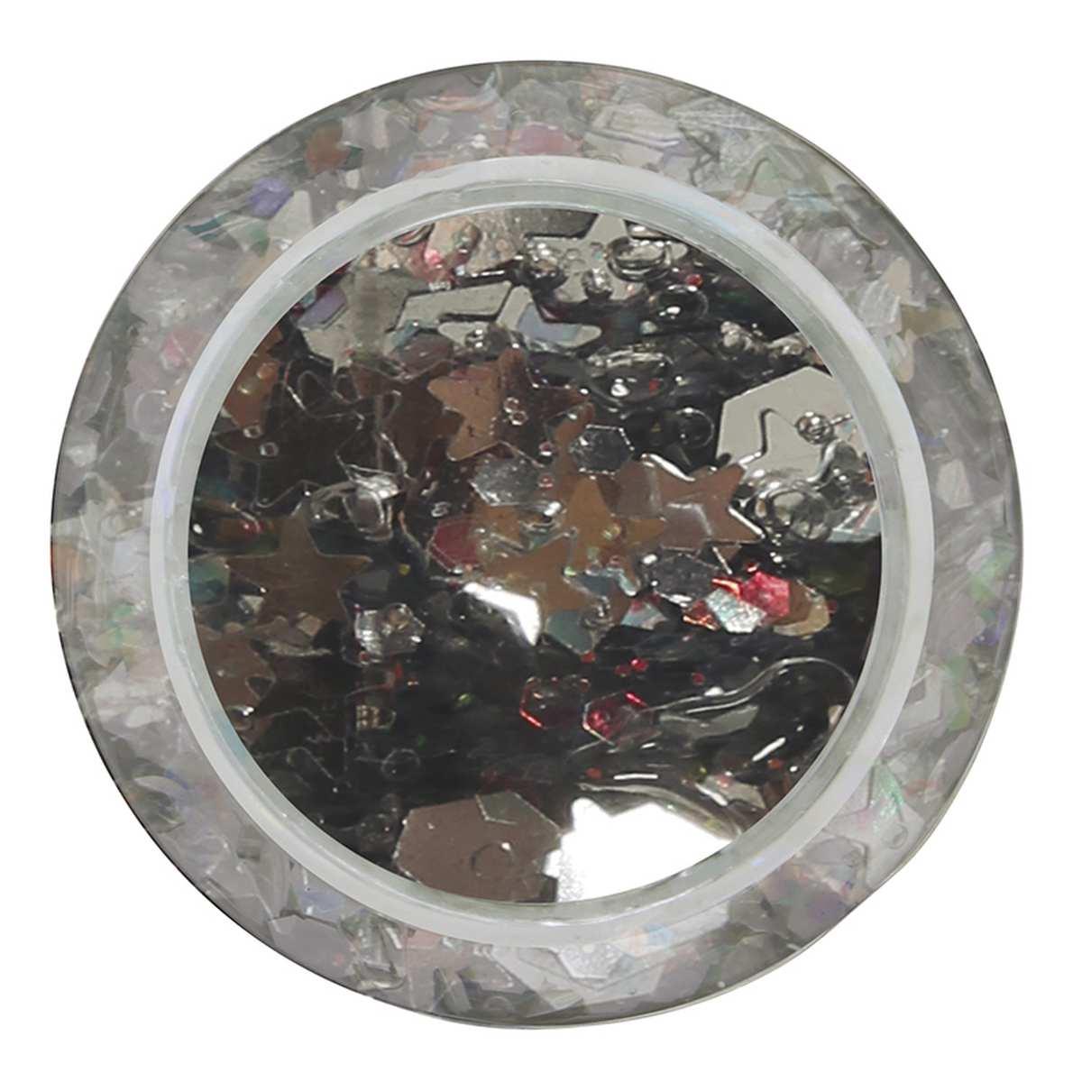 Trucco Gel Glitter Argento Gr.20 |Guirca