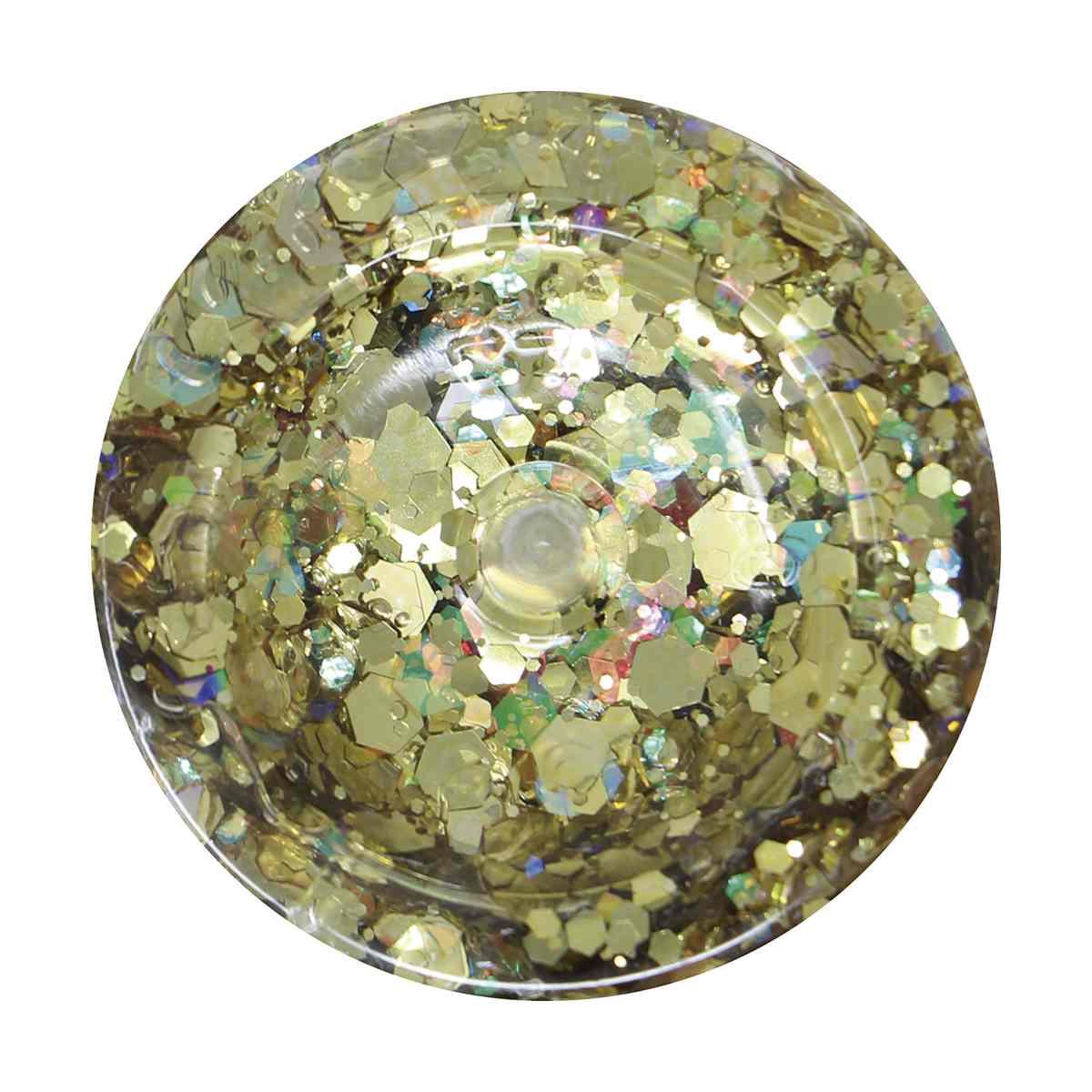 Trucco Gel Glitter Oro Gr.20 |Guirca