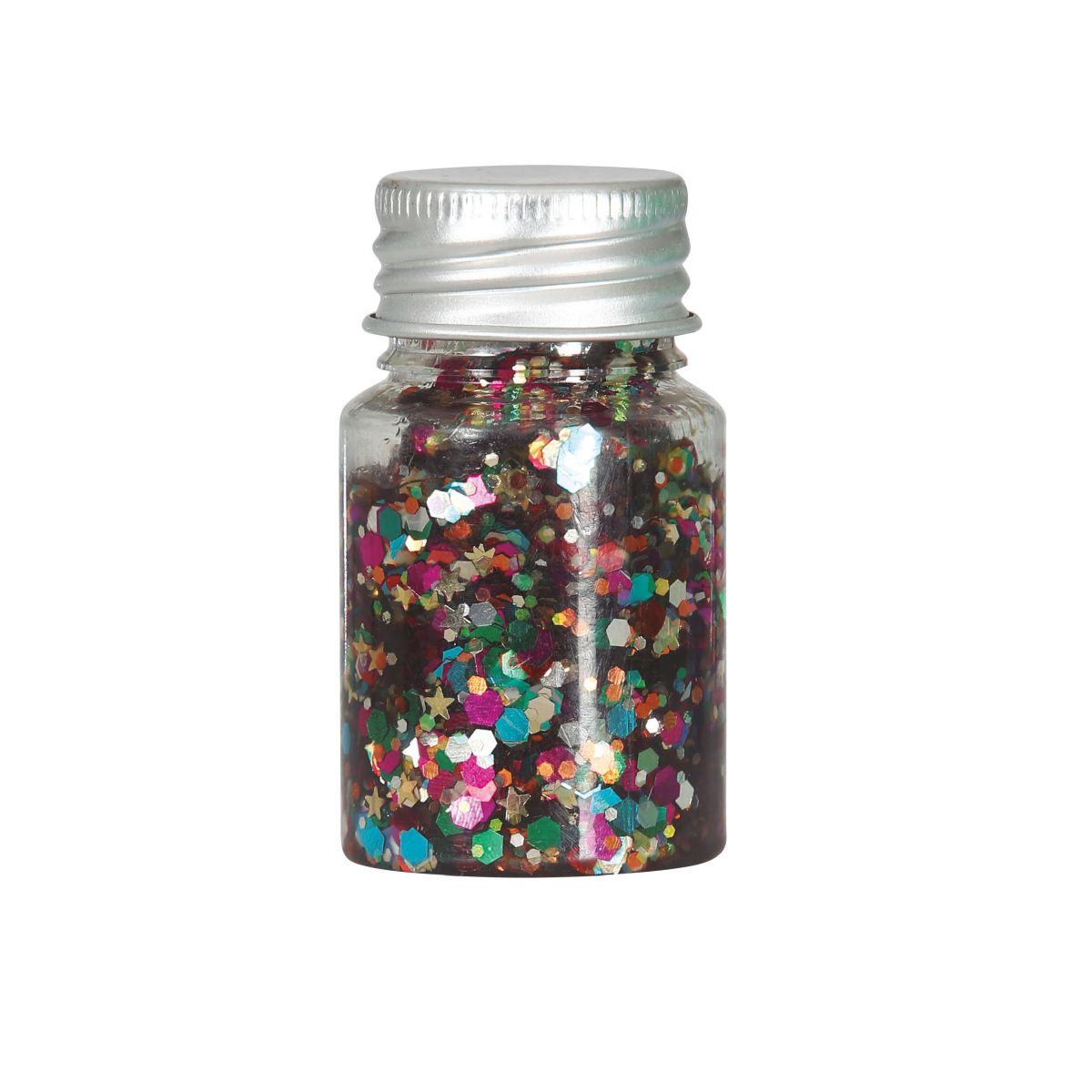 Trucco Gel Glitter Multicolor Gr.20 |Guirca
