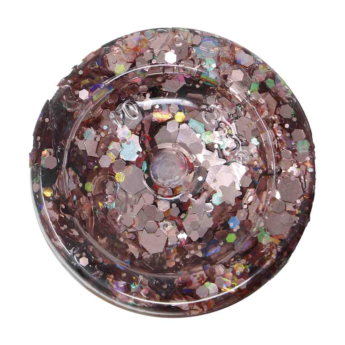 Trucco Gel Glitter Oro Rosa Gr.20 |Guirca