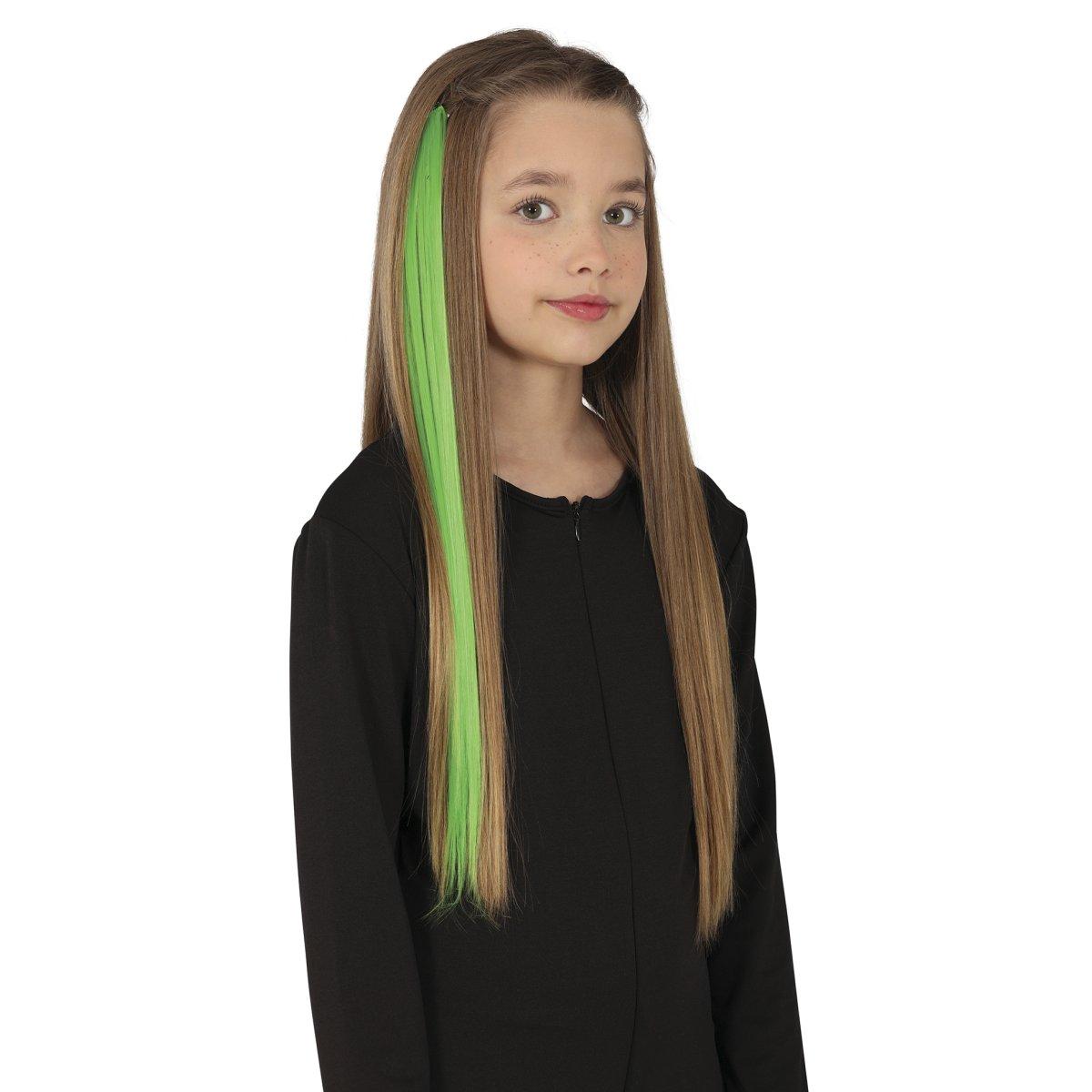 Estensione Capelli Verdi cm.50 pz.3 |Guirca