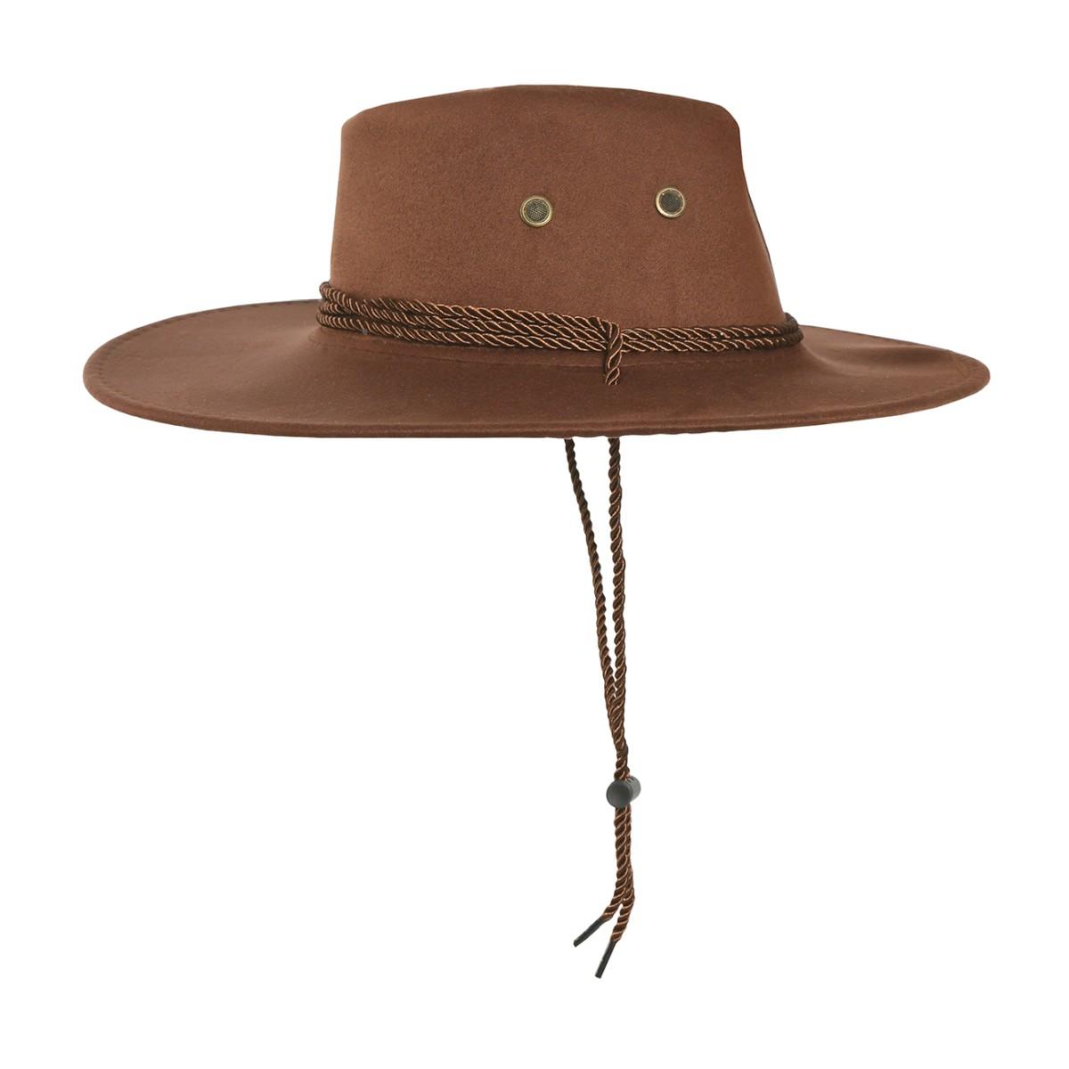 Cappello cowboy marrone
