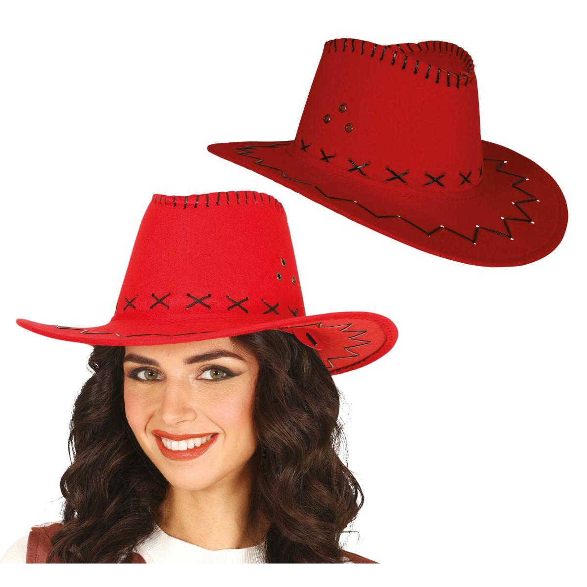 Cappello Cowboy Rosso |Guirca
