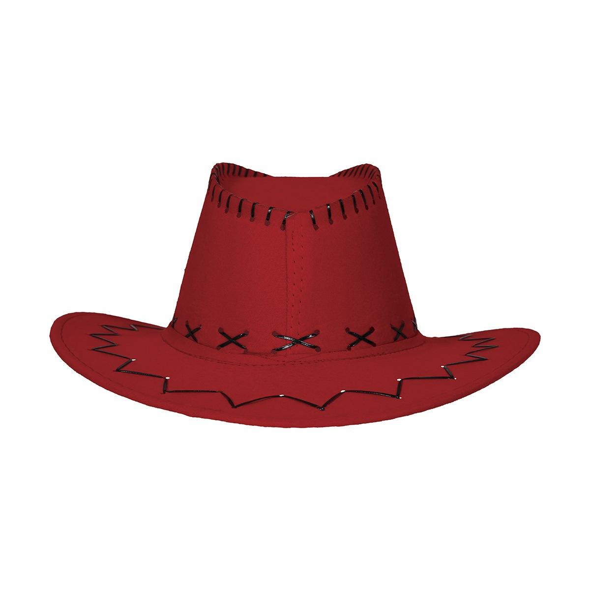 Cappello Cowboy Rosso |Guirca