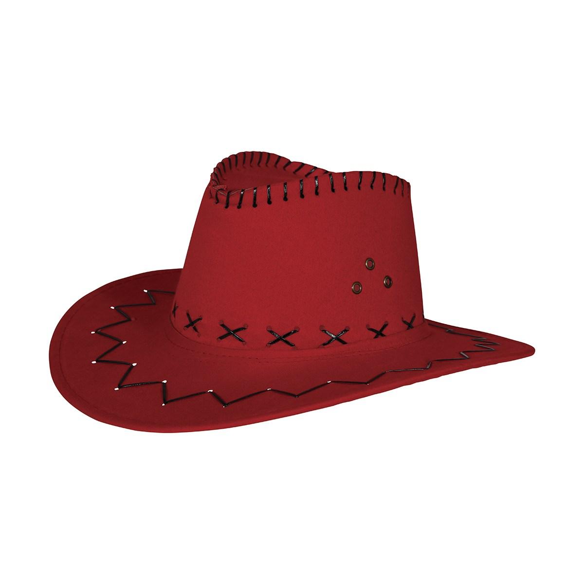 Cappello Cowboy Rosso |Guirca