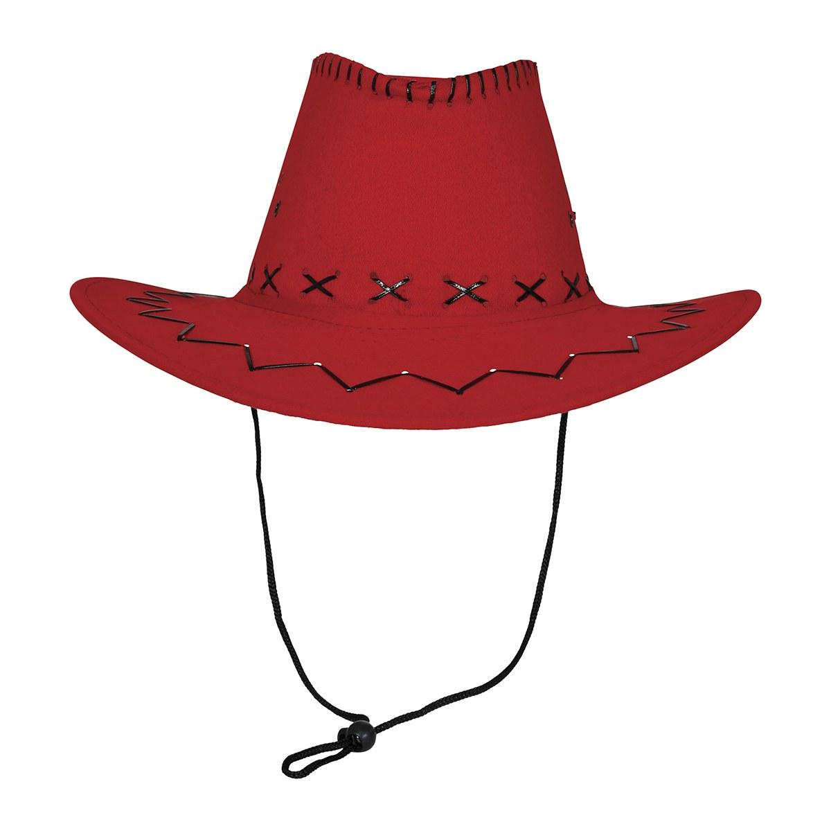 Cappello Cowboy Rosso |Guirca