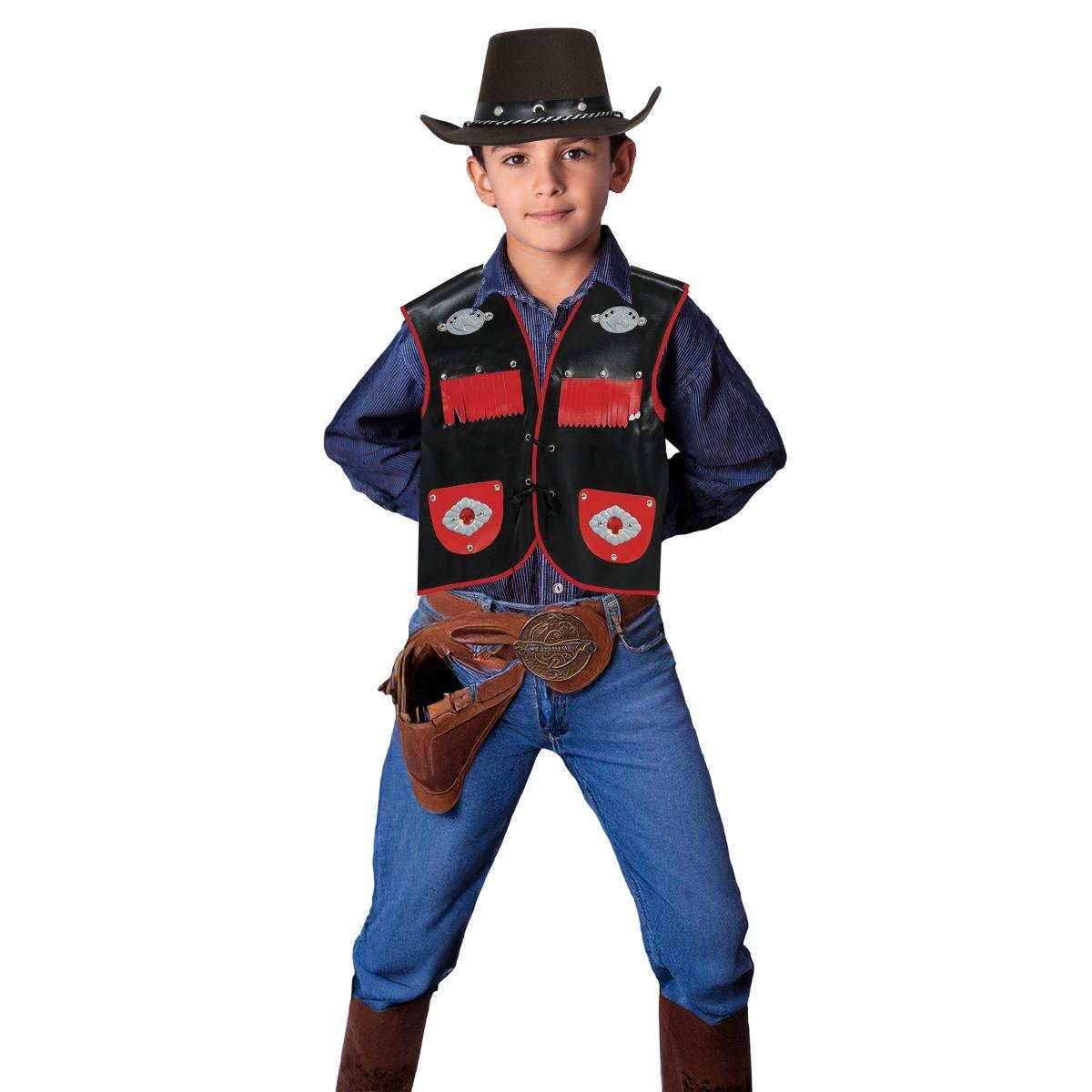 Cappello Cowboy Feltro Baby Marrone |Guirca
