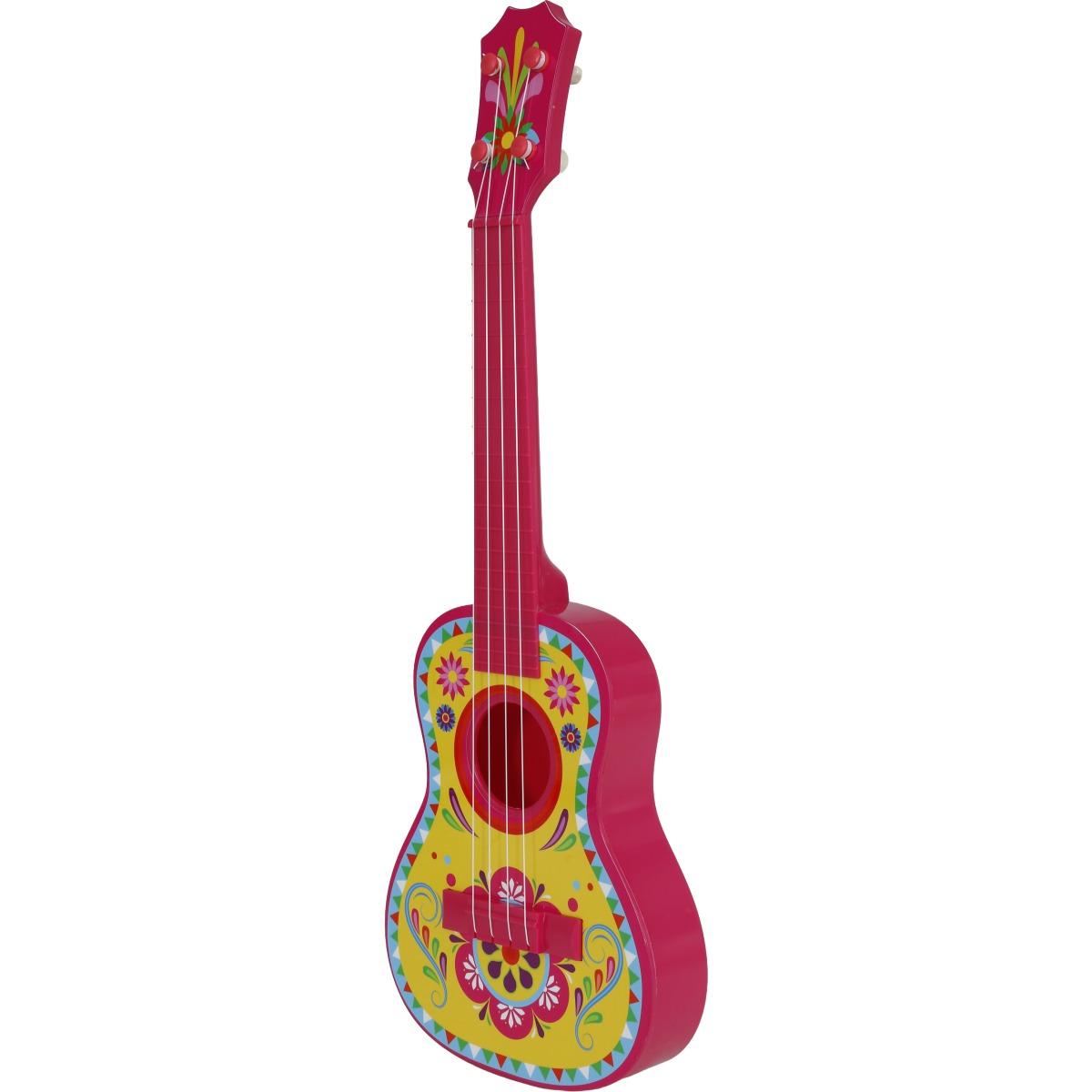 Chitarra pvc ukeleke messicano multicolor 52 cm