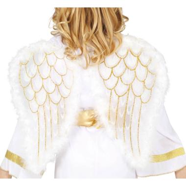 Ali Angelo Bianche Con Glitter Oro |Guirca