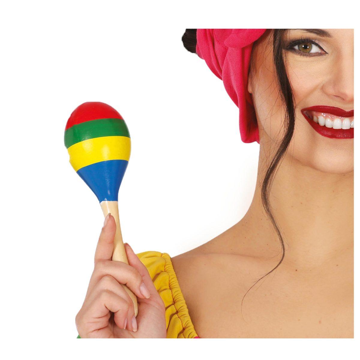Maracas Legno Colorate |Guirca