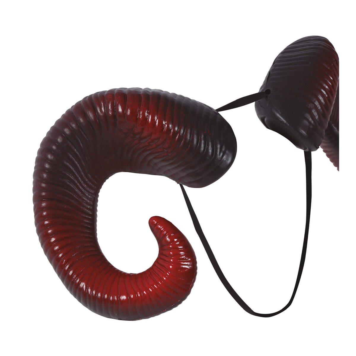 Corna Diavolo Pvc Rosso Maxi |Guirca