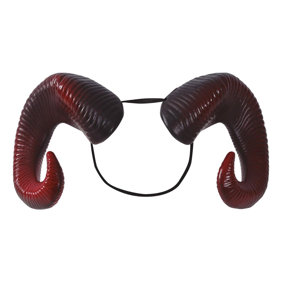 Corna Diavolo Pvc Rosso Maxi |Guirca