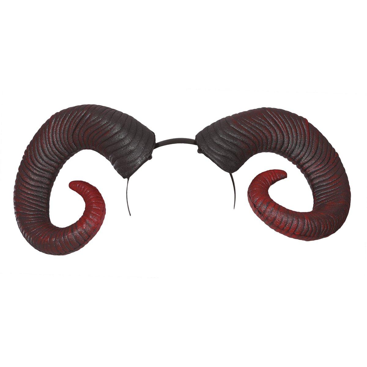 Corna Diavolo Pvc Rosso Maxi |Guirca