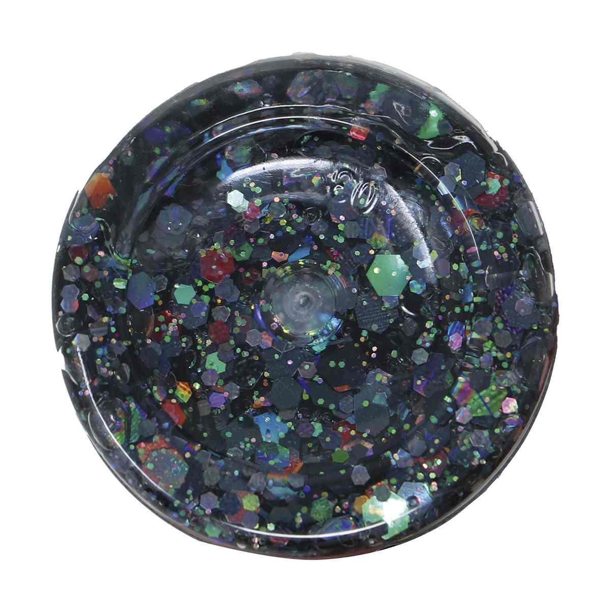 Trucco Gel Glitter Nero Gr.20 |Guirca