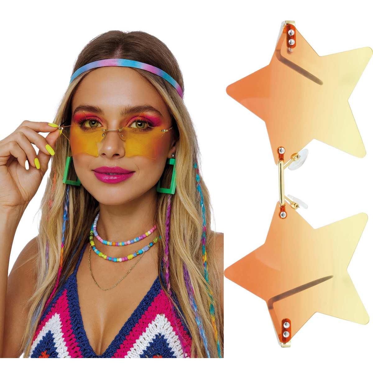 Occhiali Stella Arancione |Guirca