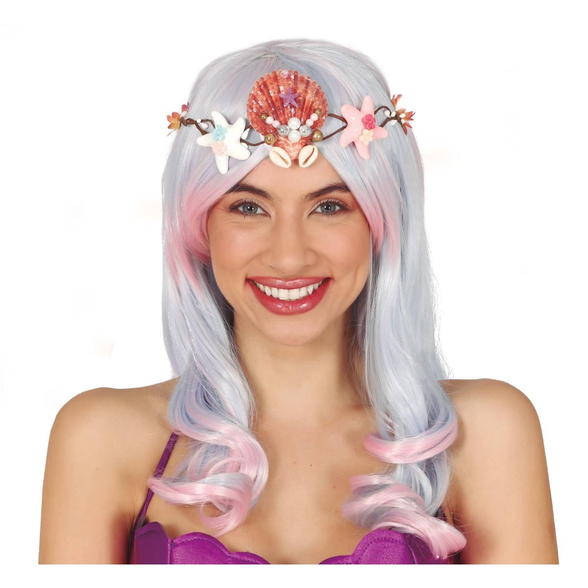 Copricapo Sirena Con Conchiglie |Guirca