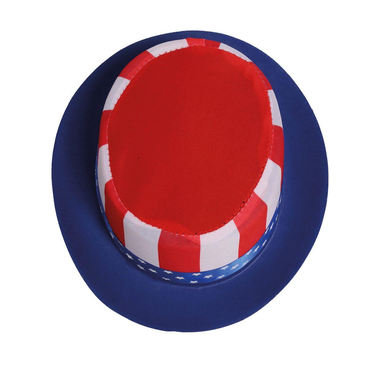 Cappello Cilindro Bandiera America |Guirca