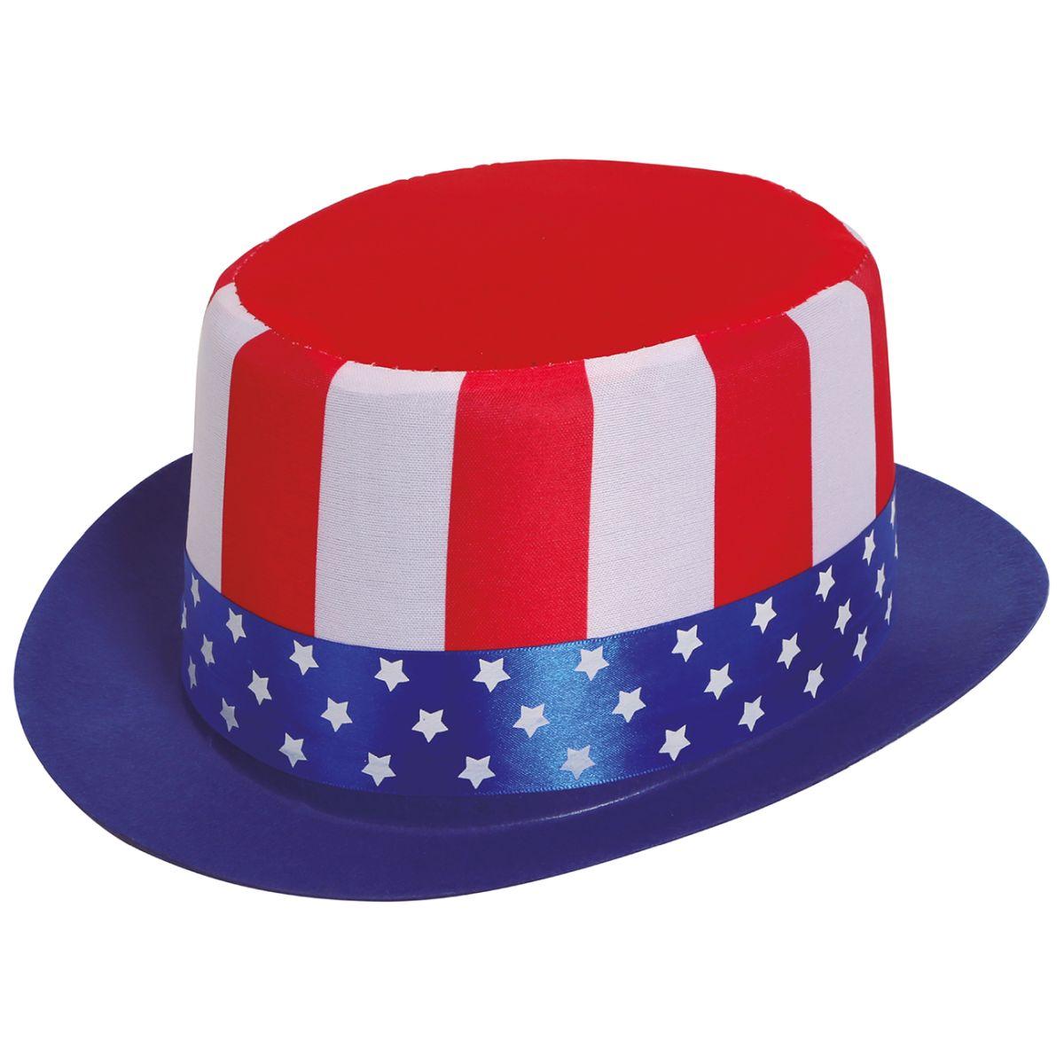 Cappello Cilindro Bandiera America |Guirca