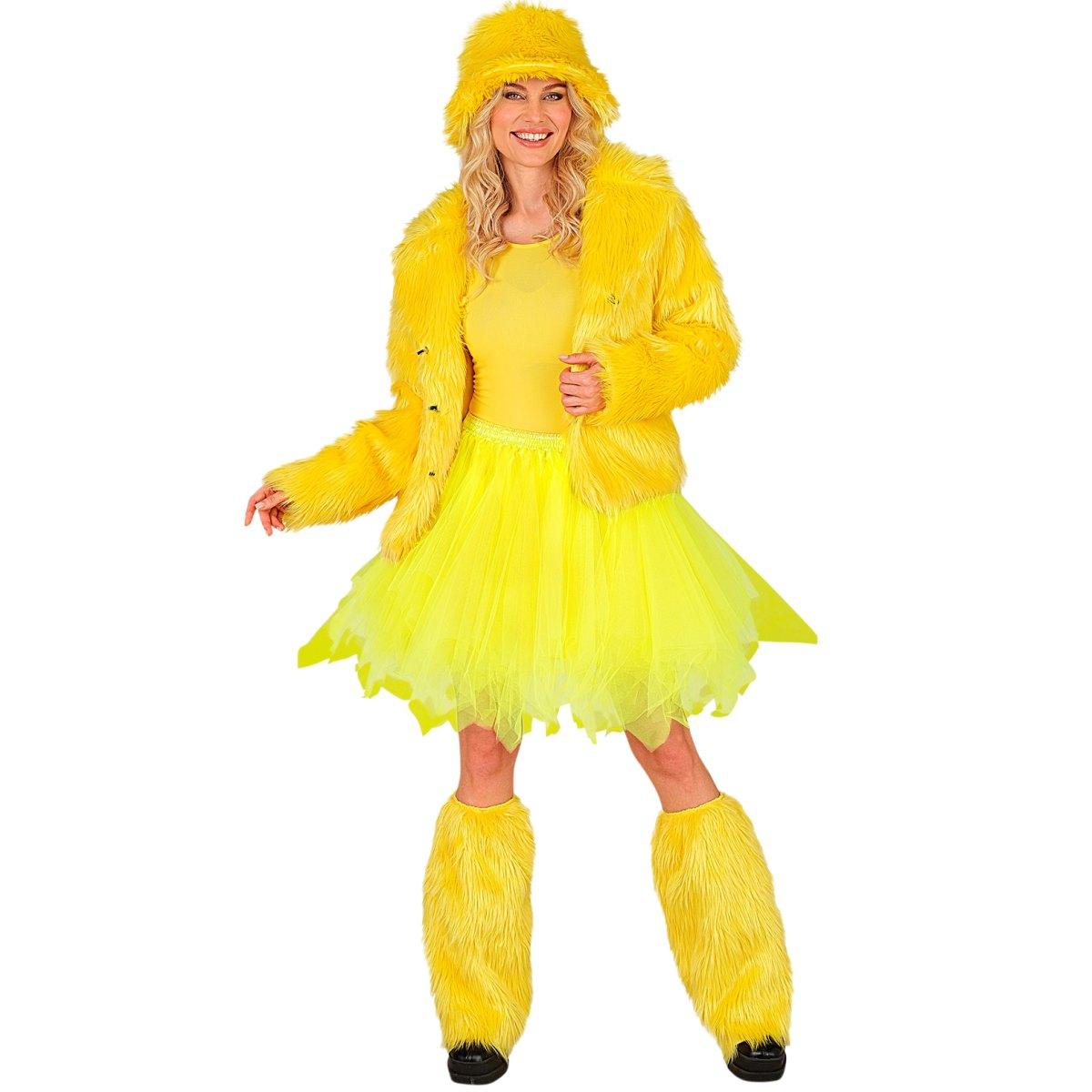 Gonna cm.40 Giallo Fluorescente