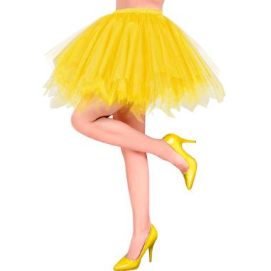 Gonna cm.40 Giallo Fluorescente