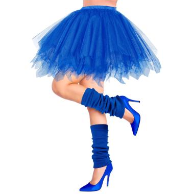 Gonna cm.40 Blu Fluorescente