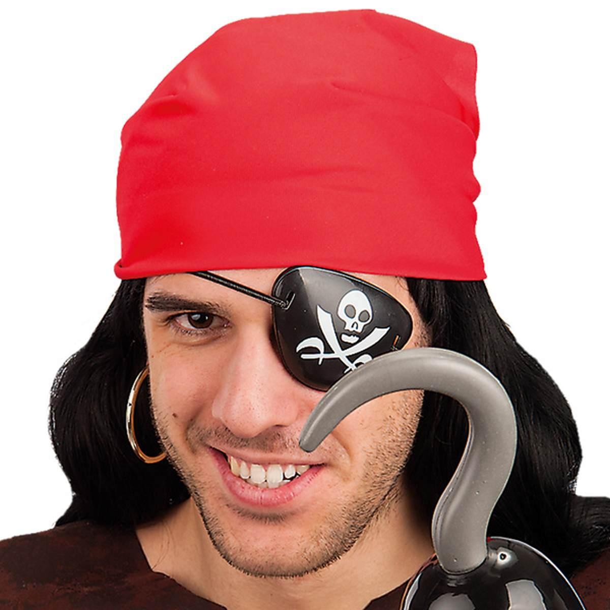 Benda Pirata Nera Con Teschio |Carnival Toys
