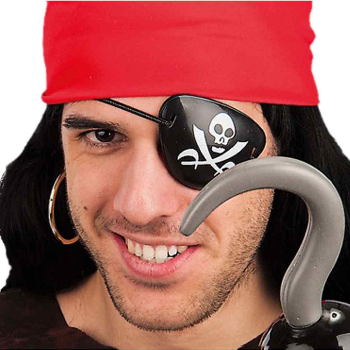 Benda Pirata Nera Con Teschio |Carnival Toys