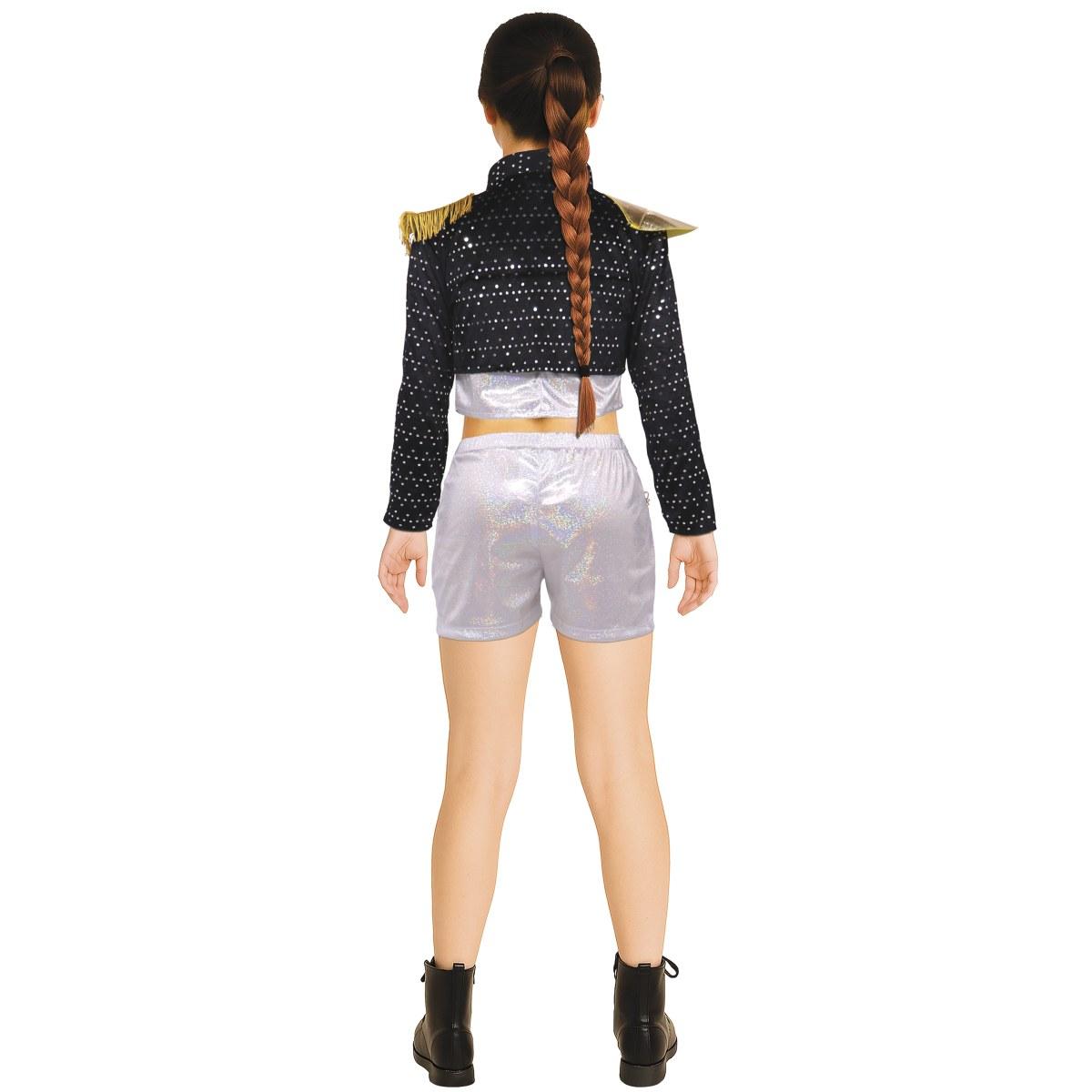 Costume Cantante K Pop Silver Leader |Donna_C2_01532