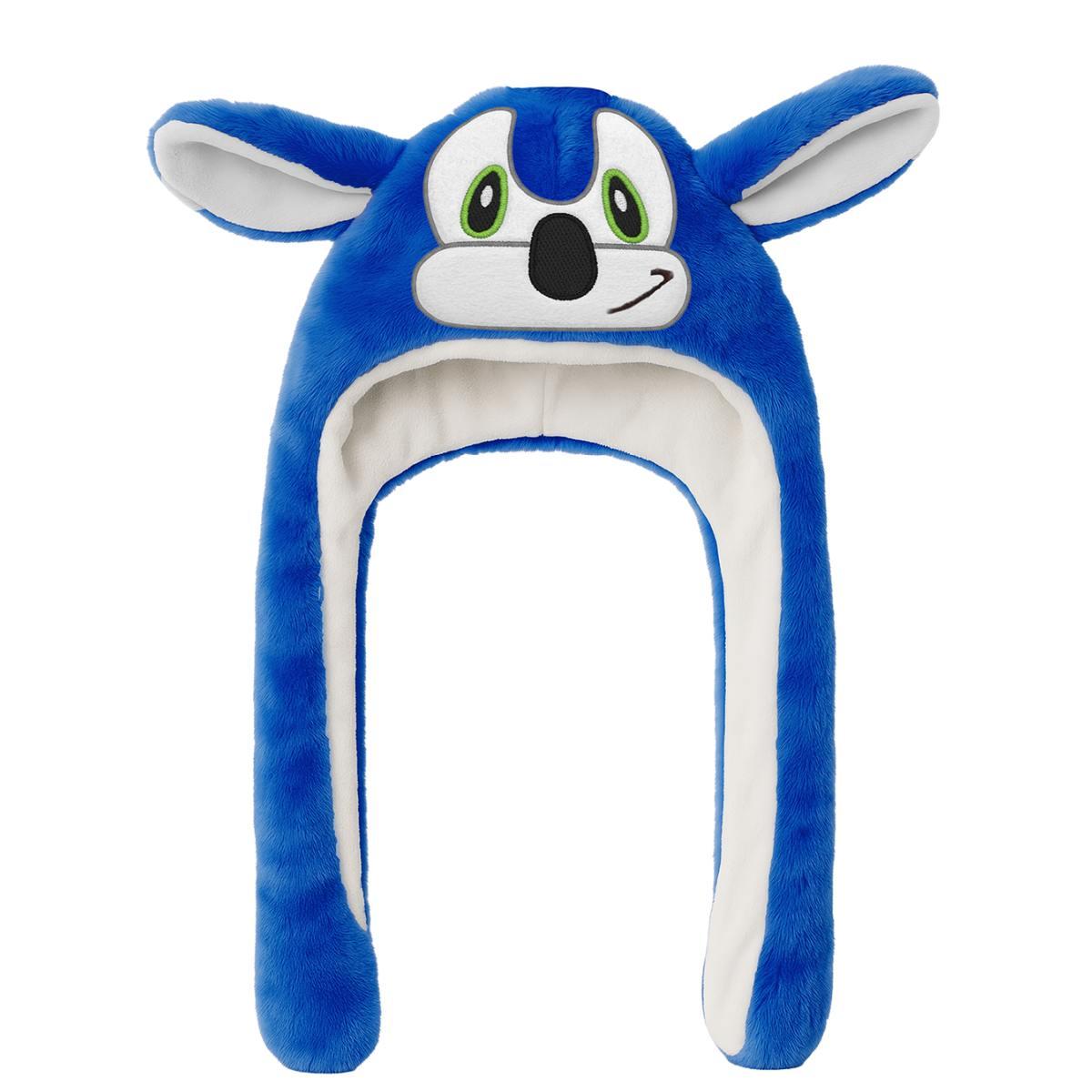 Cappello Animale Blu Sonic Con Luci E Movimento |Guirca