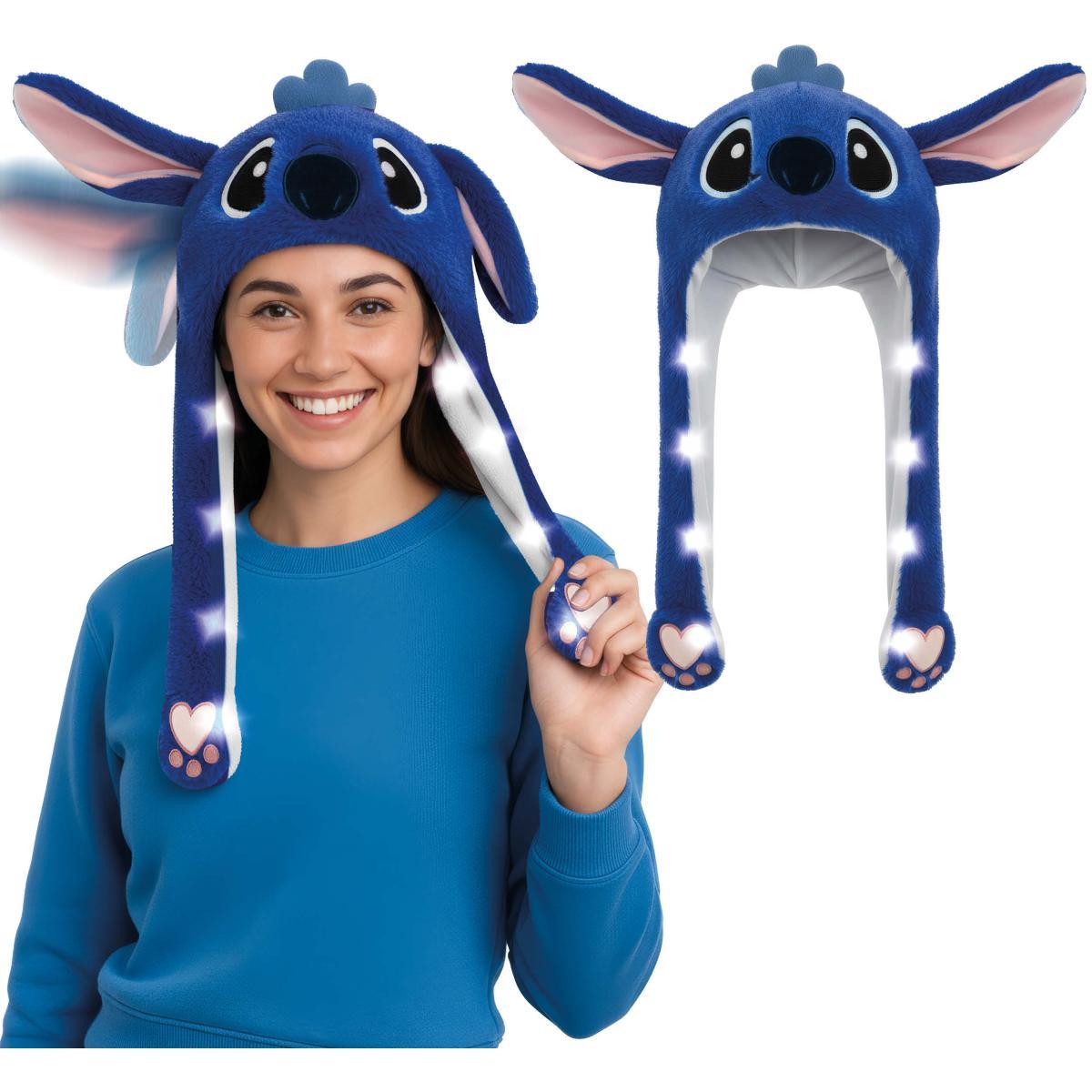 Cappello Koala Blu Sonic Con Luci E Movimento |Guirca