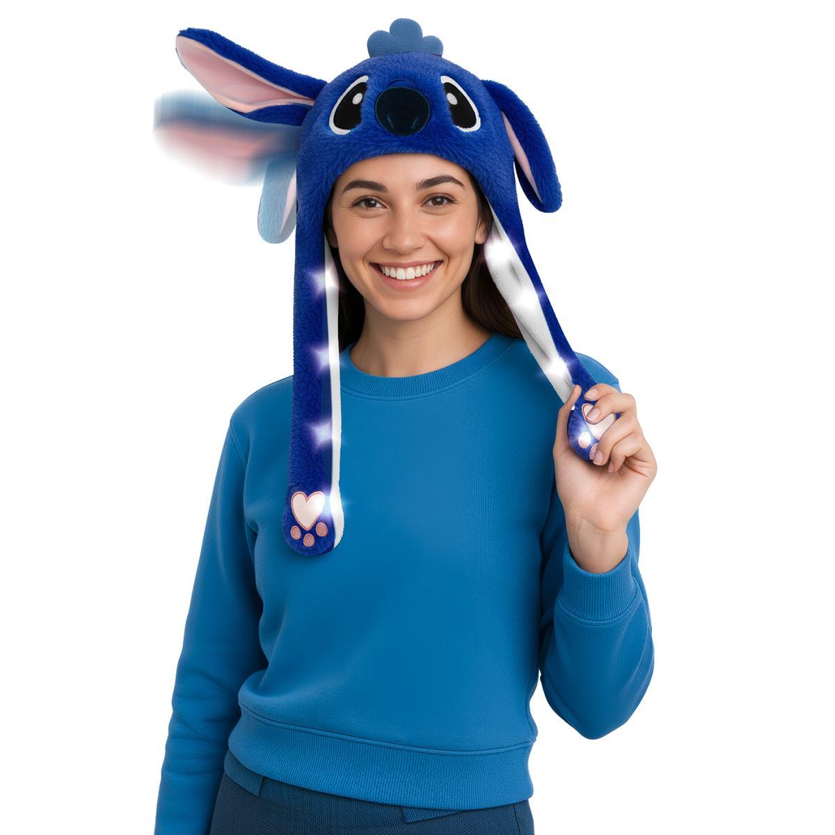 Cappello Koala Blu Sonic Con Luci E Movimento |Guirca