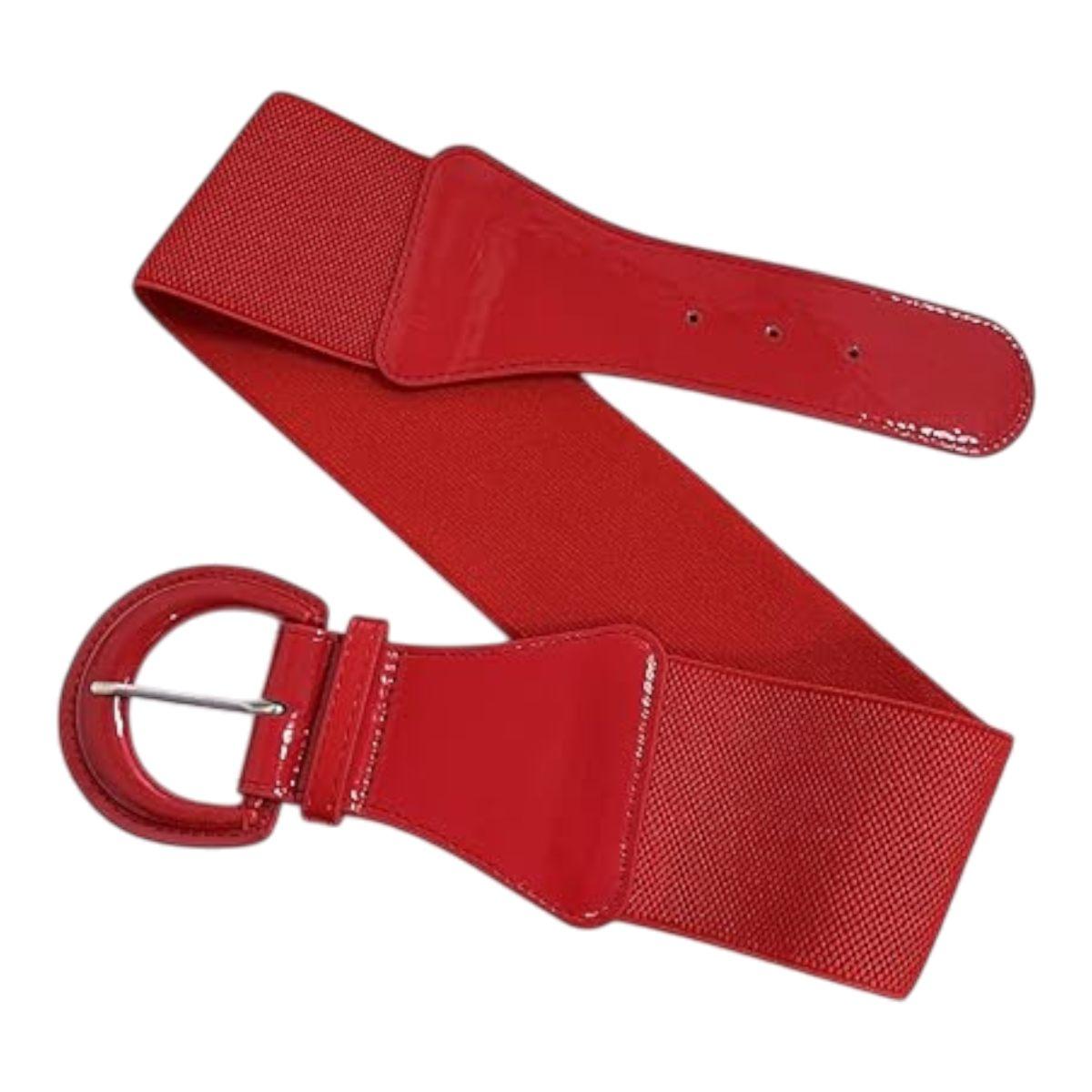 Cintura Rossa Con Elastico E Fibia Anni 50 |M2 Store