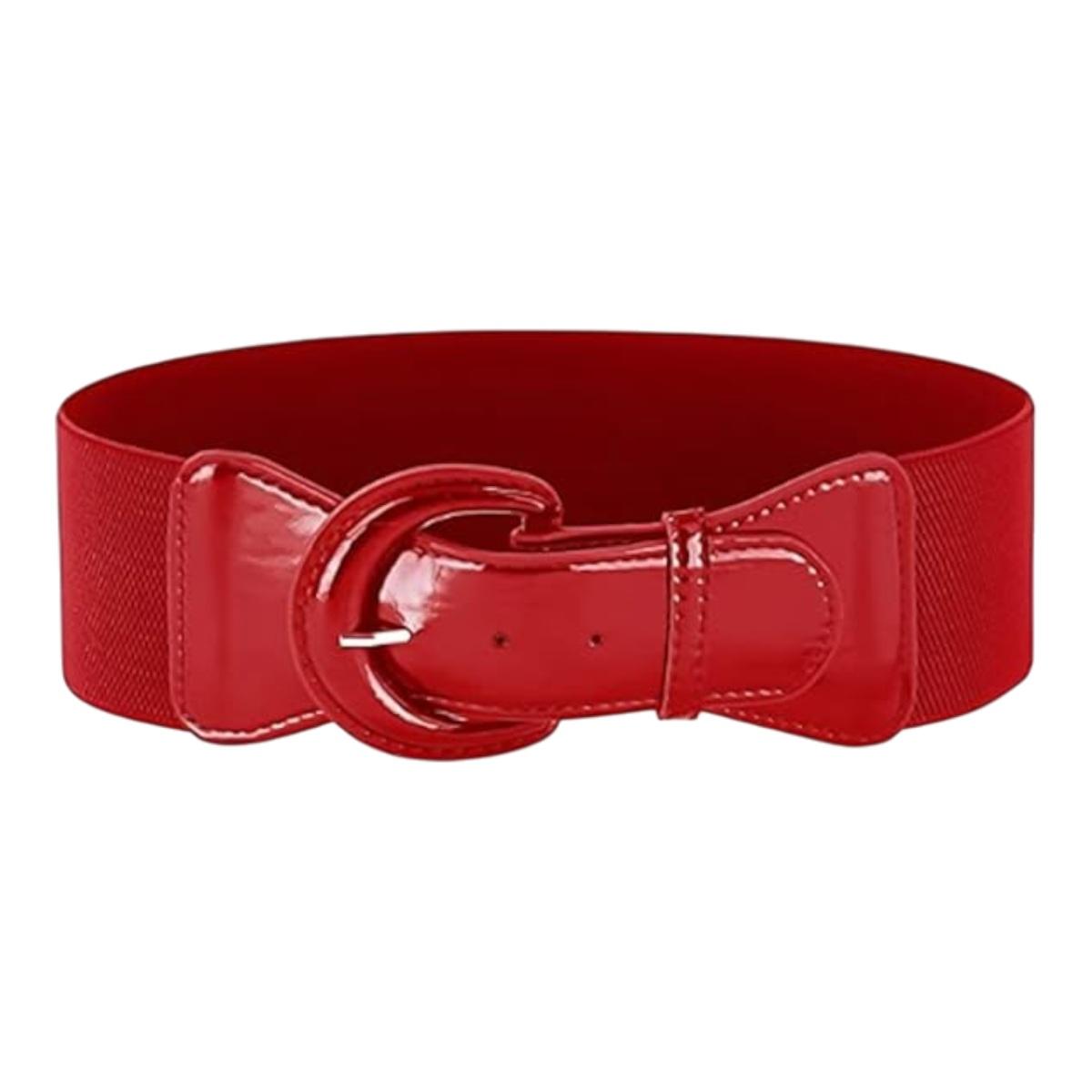 Cintura Rossa Con Elastico E Fibia Anni 50 |M2 Store