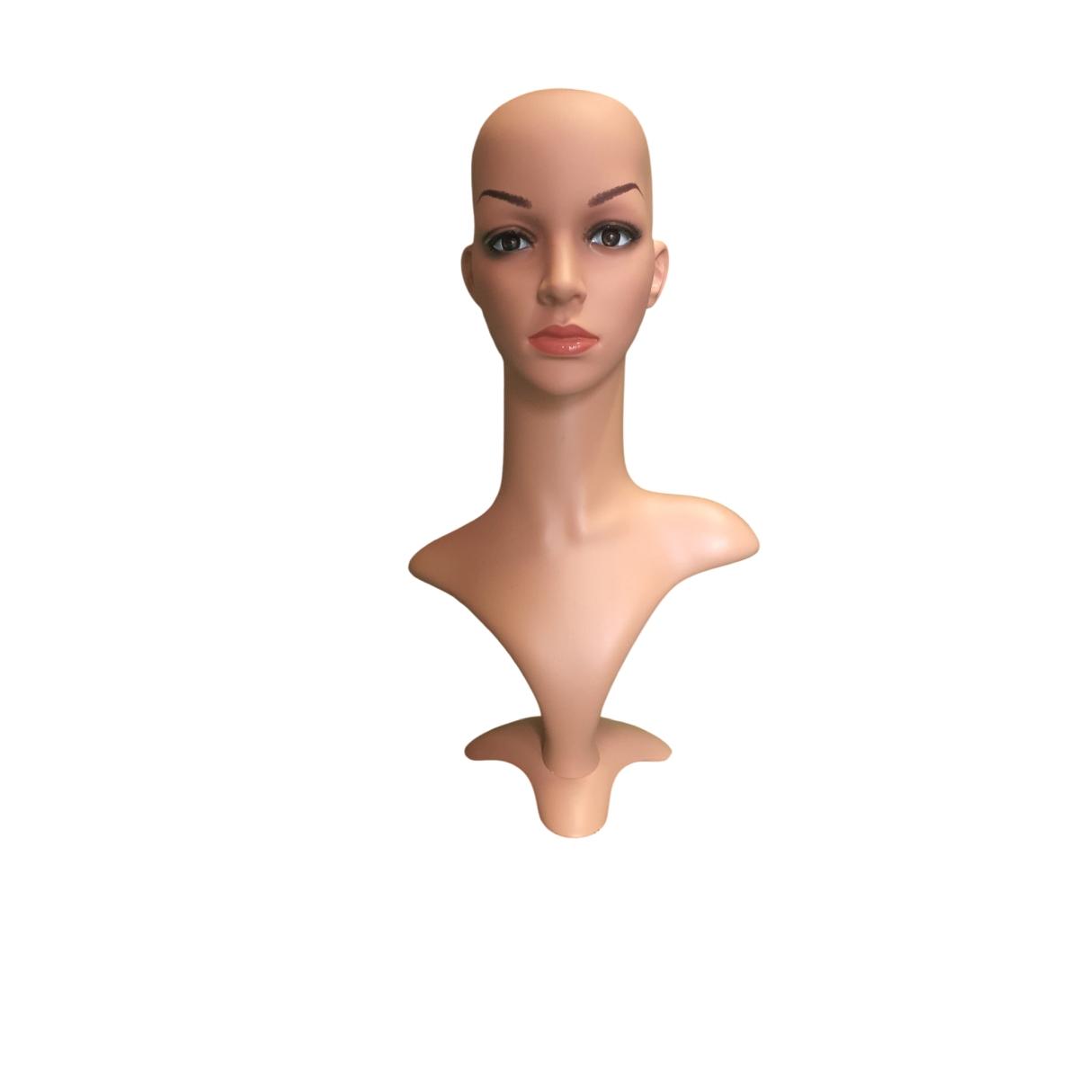 Testa Pvc Espositore Orlob Con Trucco cm.H52 |Orlob