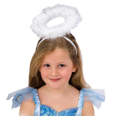 Cerchietto Angelo Con Aureola In Marabout |Carnival Toys