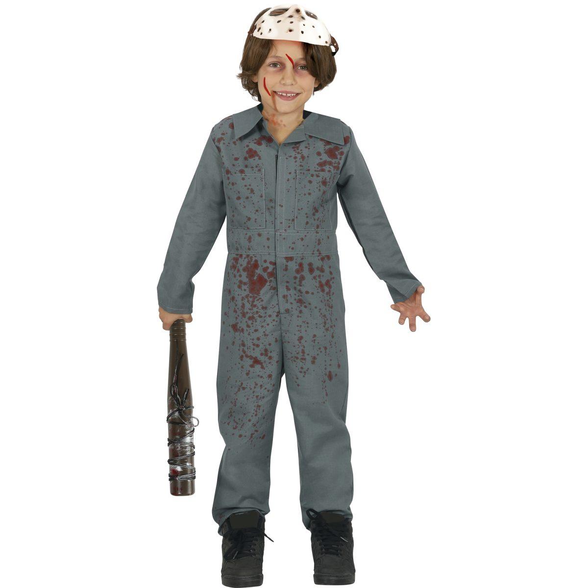 Costume tuta psicopatico con maschera